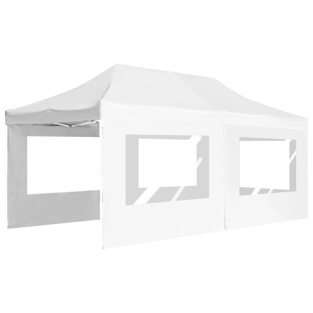 vidaXL Party Tent | White | Oxford fabric with PVC coating | 6x3m | Foldable