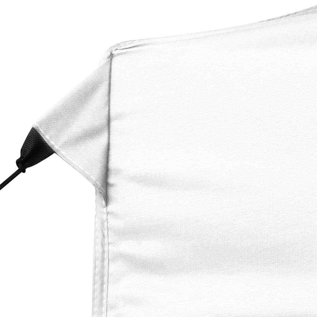 vidaXL Professional Folding Party Tent with Walls Aluminium 6x3 m White