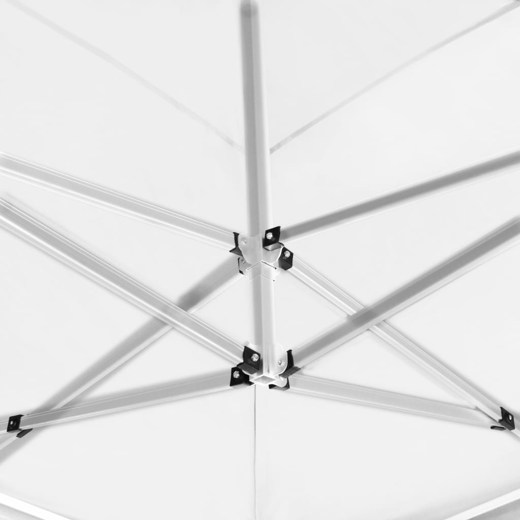 vidaXL Professional Folding Party Tent with Walls Aluminium 6x3 m White