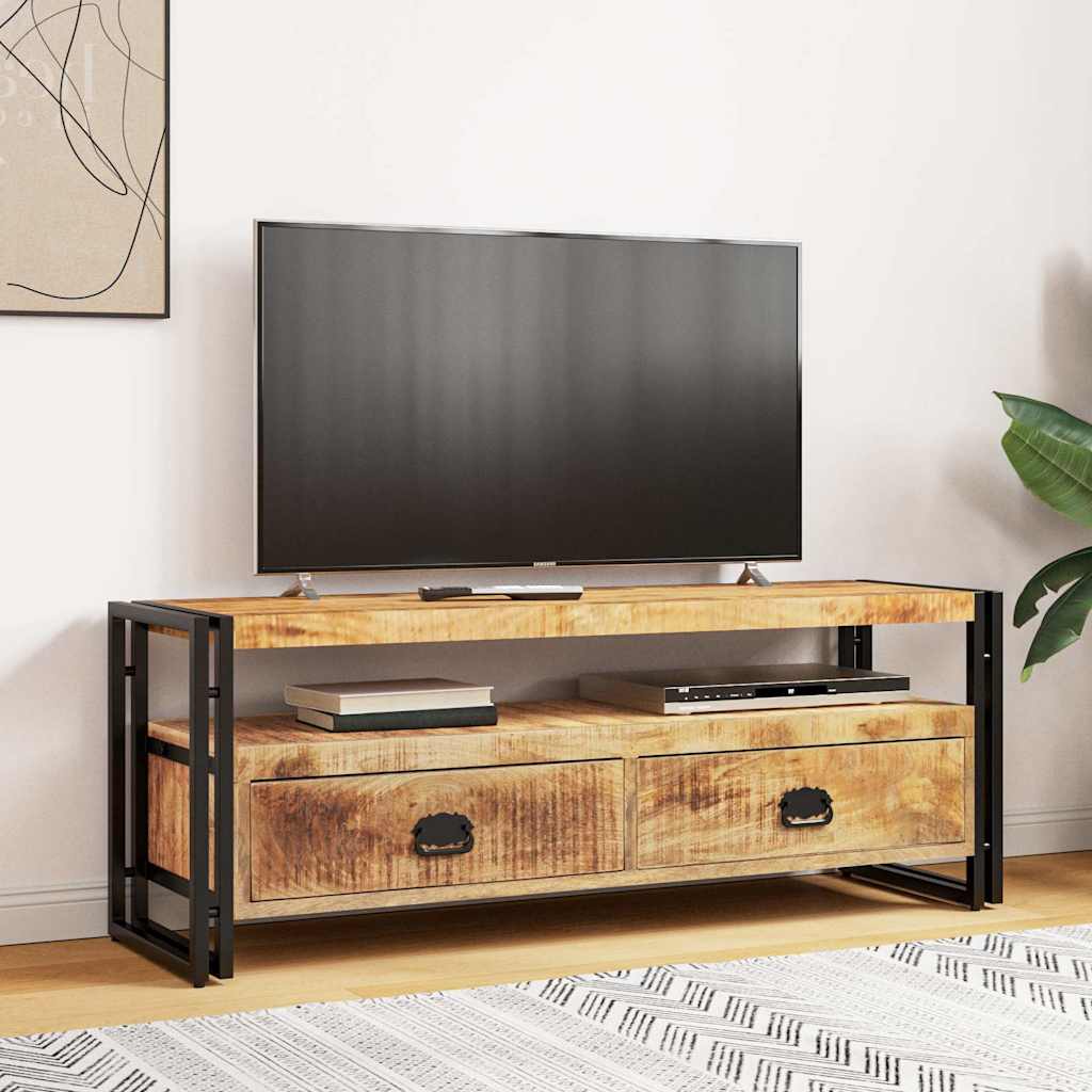vidaXL TV Cabinet 120x35x45 cm Solid Mango Wood