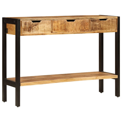 vidaXL Sideboard | Brown | Solid mango wood, powder-coated steel | Medium