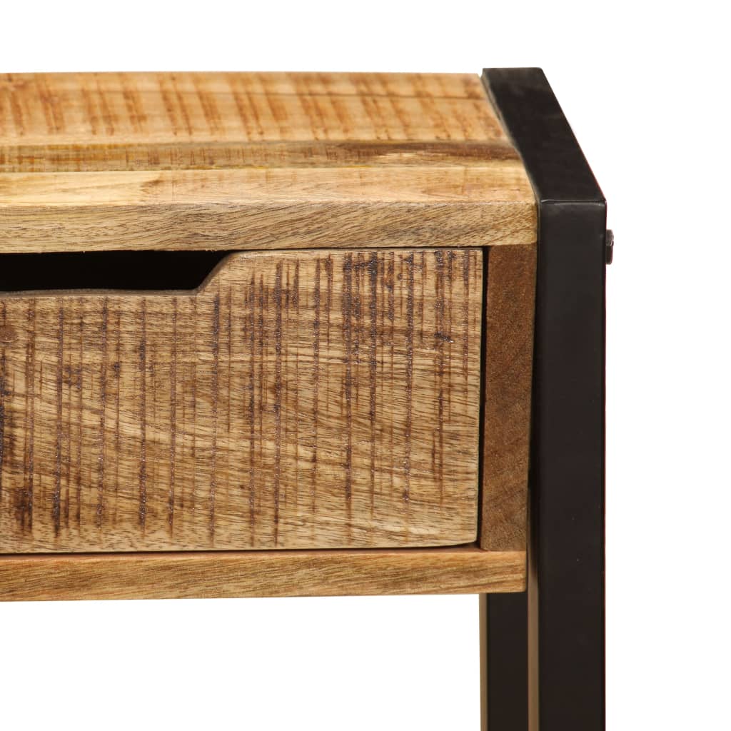 vidaXL Sideboard | Brown | Solid mango wood, powder-coated steel | Medium