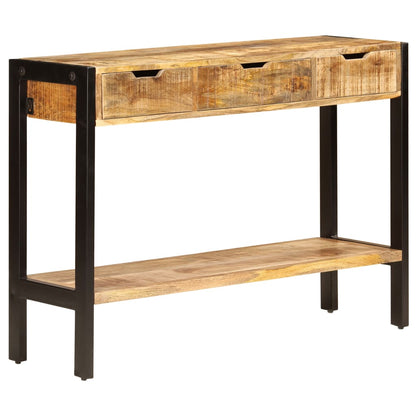 vidaXL Sideboard | Brown | Solid mango wood, powder-coated steel | Medium