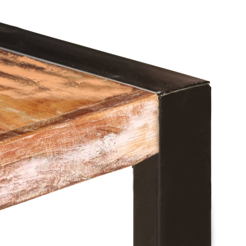 vidaXL Dining Table 200x100x75 cm Solid Reclaimed Wood