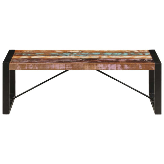 247425 vidaXL Coffee Table 120x60x40 cm Solid Reclaimed Wood