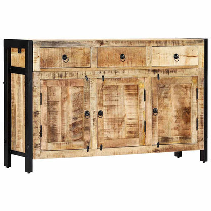 vidaXL Sideboard 120x35x76 cm Solid Mango Wood