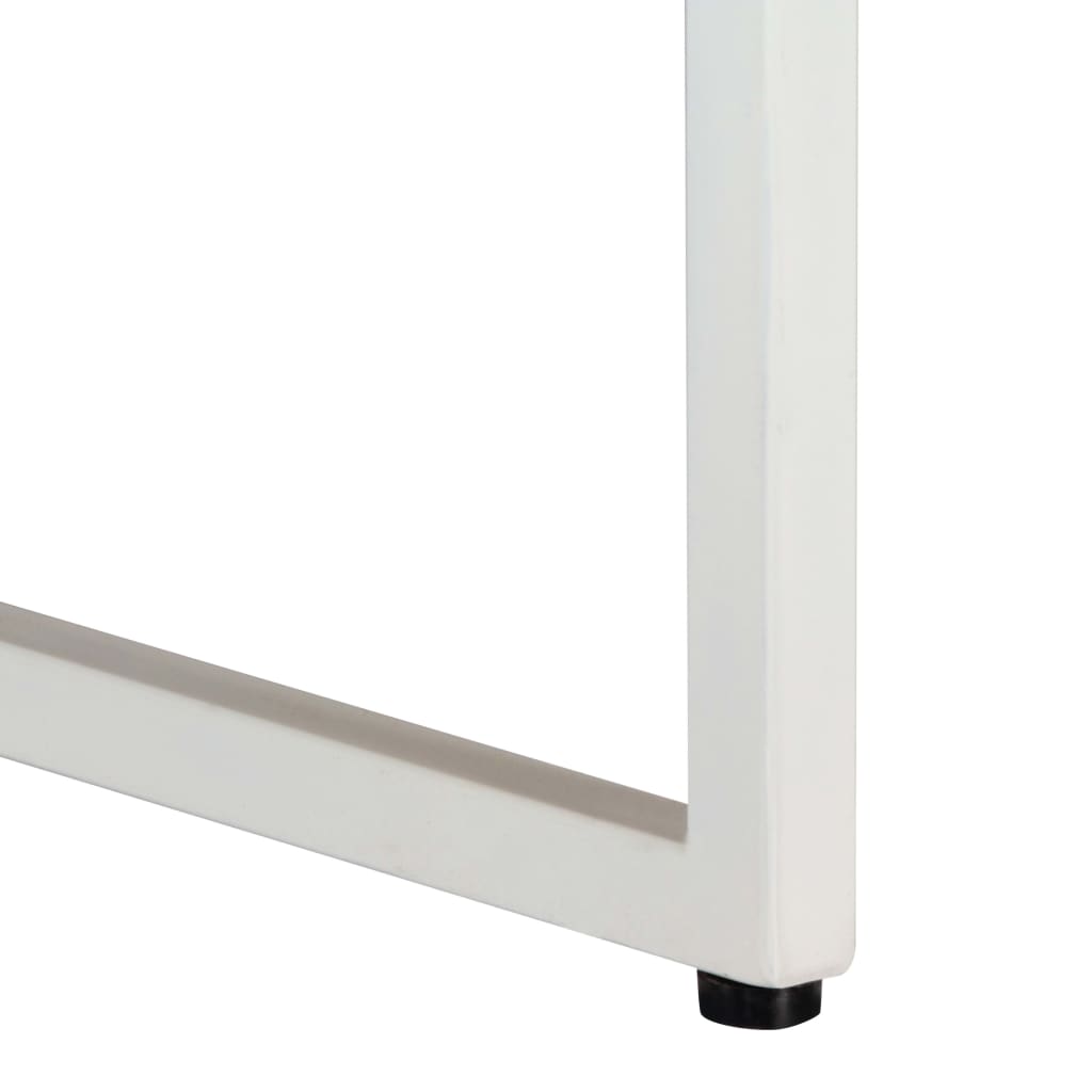 vidaXL Coffee Table 110x110x36 cm Solid Mango Wood