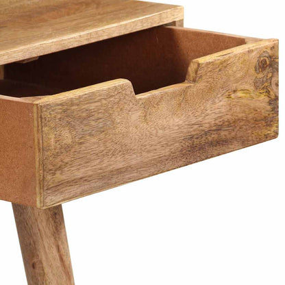 247700 vidaXL Dressing Table 112x45x76 cm Solid Mango Wood