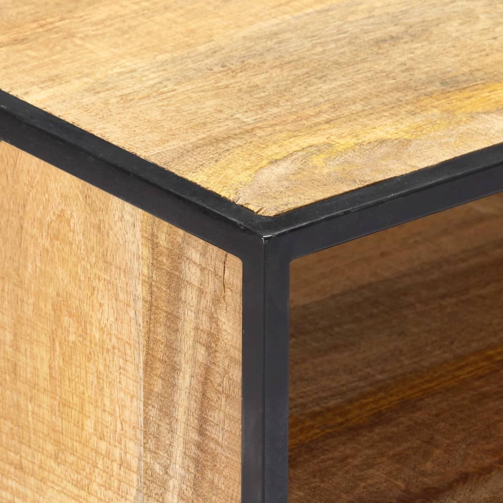 vidaXL TV Cabinet 120x30x45 cm Solid Mango Wood