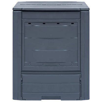 vidaXL Garden Composter Grey 60x60x73 cm 260 L
