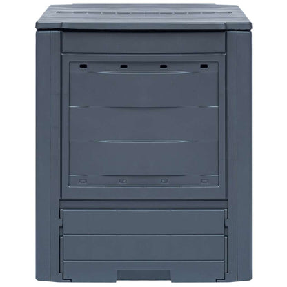 vidaXL Garden Composter Grey 60x60x73 cm 260 L