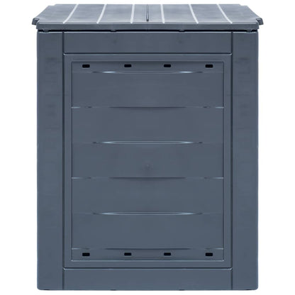 vidaXL Garden Composter Grey 60x60x73 cm 260 L