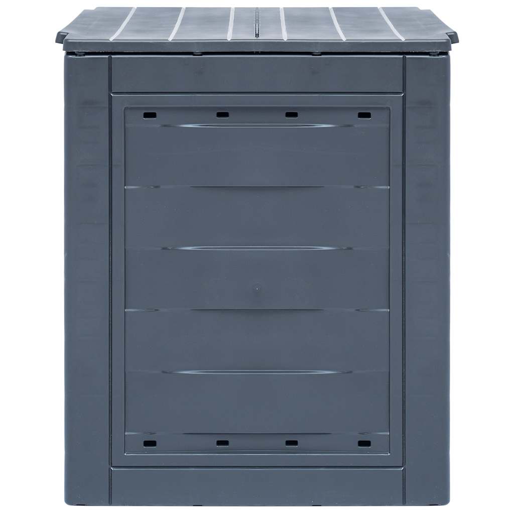vidaXL Garden Composter Grey 60x60x73 cm 260 L