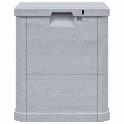 vidaXL Garden Storage Box 90 L Light Grey