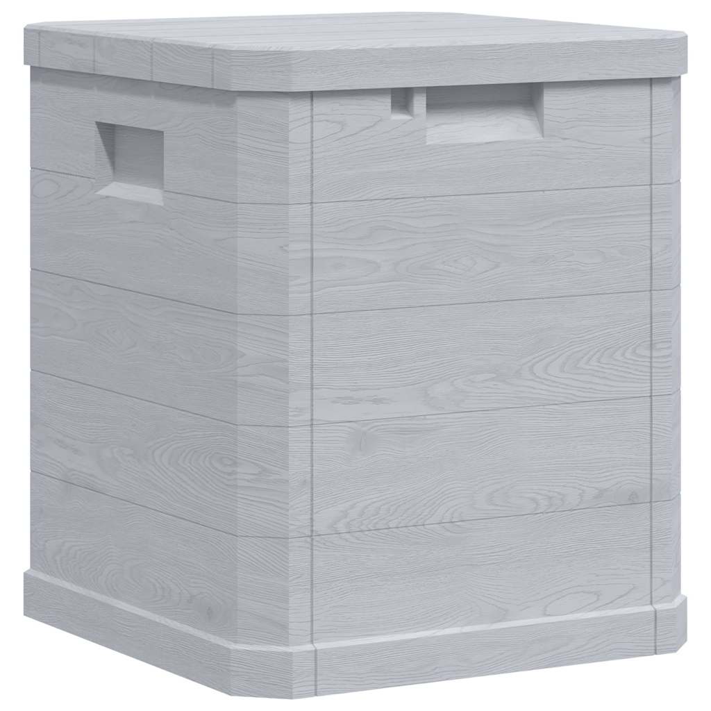 vidaXL Garden Storage Box 90 L Light Grey