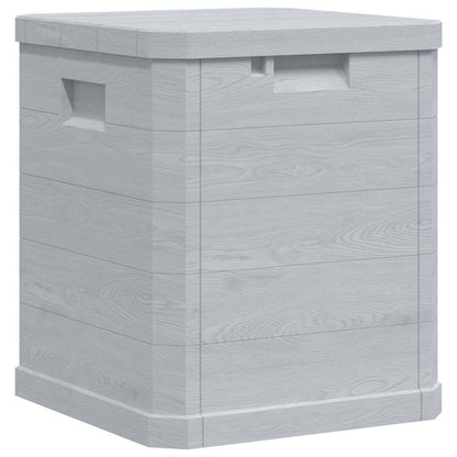 vidaXL Garden Storage Box 90 L Light Grey