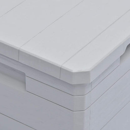 vidaXL Garden Storage Box 90 L Light Grey