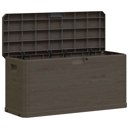 45687 vidaXL Garden Storage Box 280 L Brown