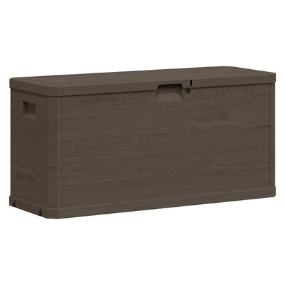 45687 vidaXL Garden Storage Box 280 L Brown
