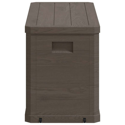 45687 vidaXL Garden Storage Box 280 L Brown