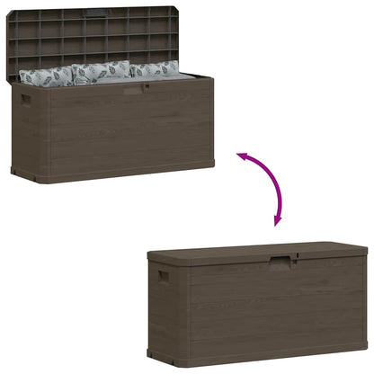 vidaXL Garden Storage Box 280 L Brown