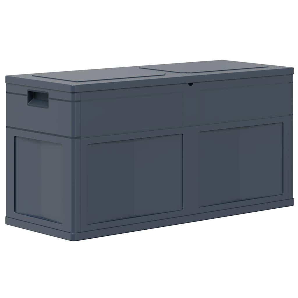vidaXL Garden Storage Box 320 L Black