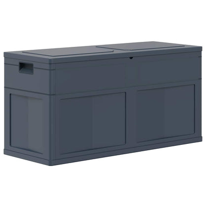 vidaXL Garden Storage Box 320 L Black