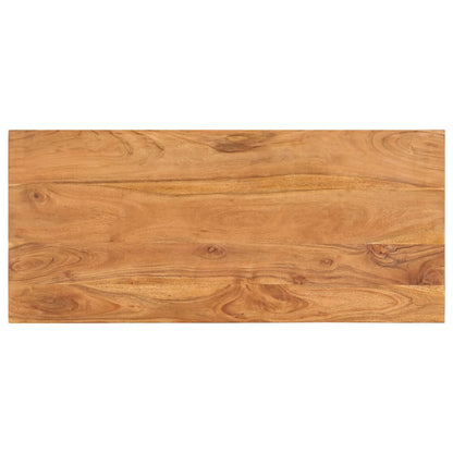 vidaXL Coffee Table 100x45x33 cm Solid Acacia Wood