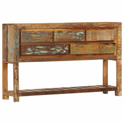 247478 vidaXL Sideboard 120x30x75 cm Solid Reclaimed Wood