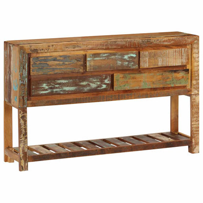 247478 vidaXL Sideboard 120x30x75 cm Solid Reclaimed Wood