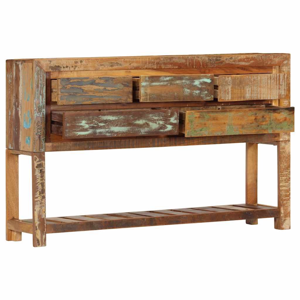 247478 vidaXL Sideboard 120x30x75 cm Solid Reclaimed Wood