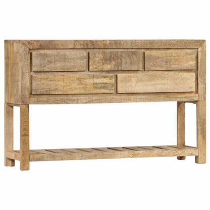 247479 vidaXL Sideboard 120x30x75 cm Solid Mango Wood