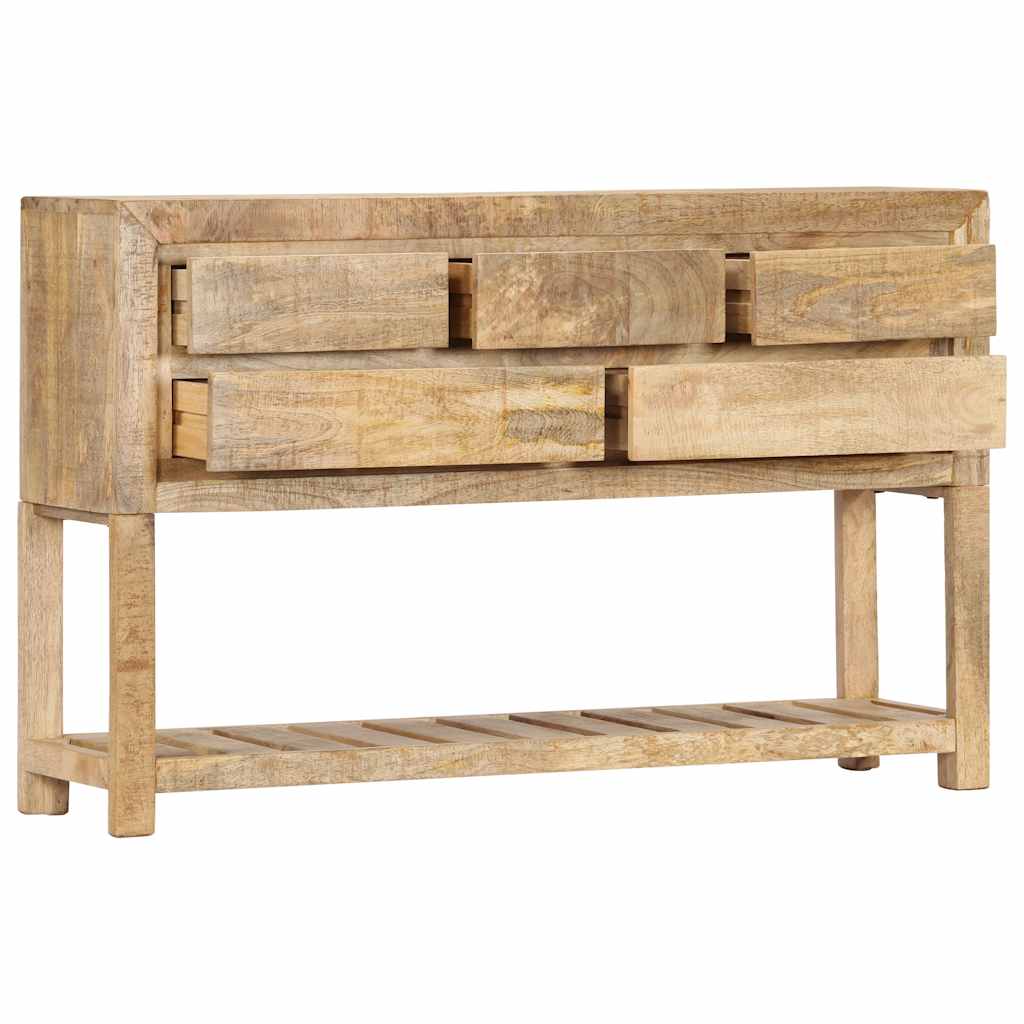 247479 vidaXL Sideboard 120x30x75 cm Solid Mango Wood