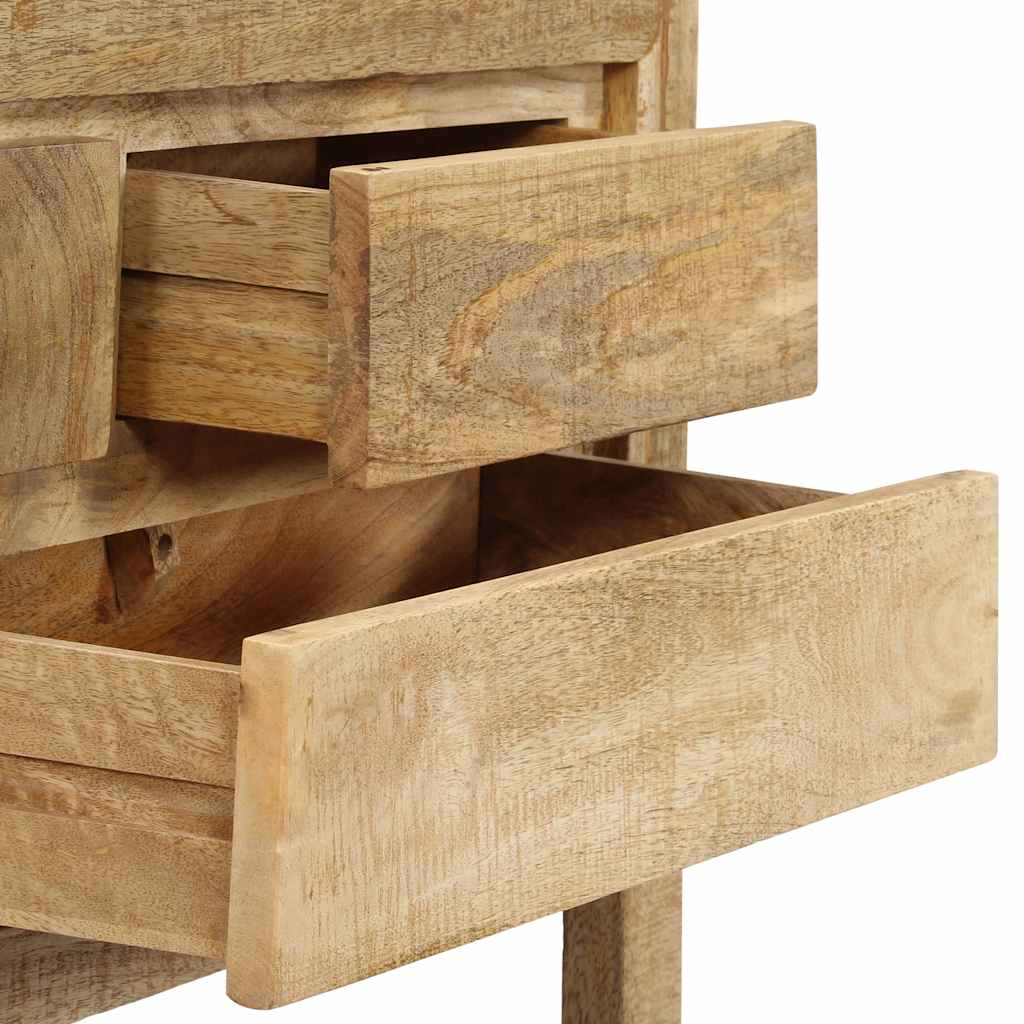 247479 vidaXL Sideboard 120x30x75 cm Solid Mango Wood