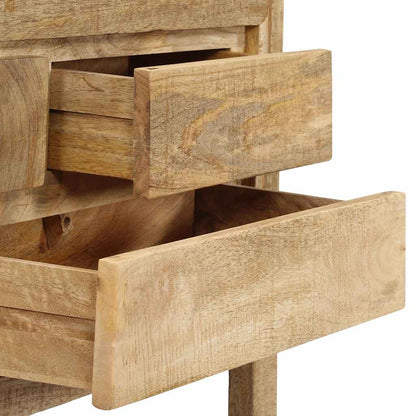 247479 vidaXL Sideboard 120x30x75 cm Solid Mango Wood