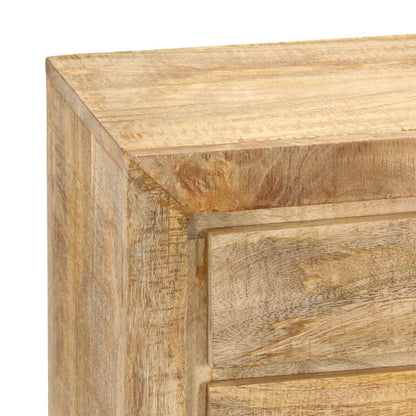 vidaXL Sideboard 120x30x75 cm Solid Mango Wood