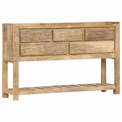 247479 vidaXL Sideboard 120x30x75 cm Solid Mango Wood