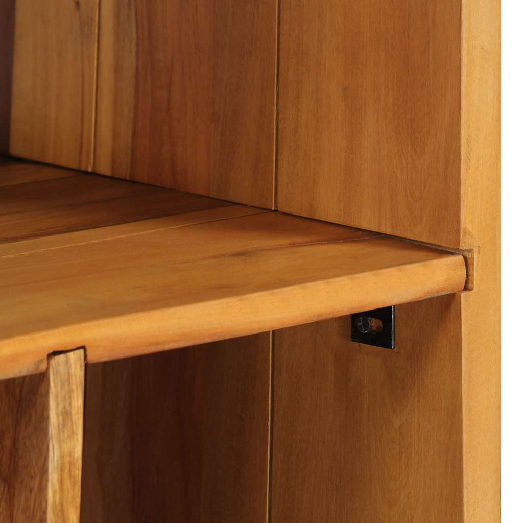 vidaXL Bookshelf 60x35x180 cm Solid Reclaimed Wood