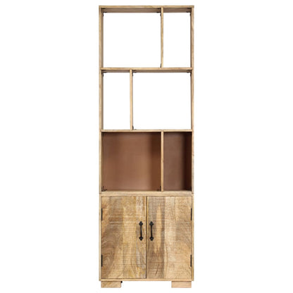 vidaXL Bookshelf 60x35x180 cm Solid Mango Wood