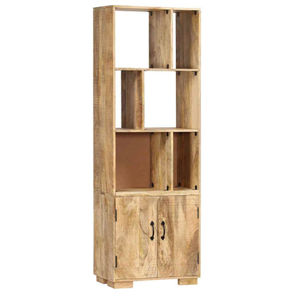 vidaXL Bookshelf 60x35x180 cm Solid Mango Wood