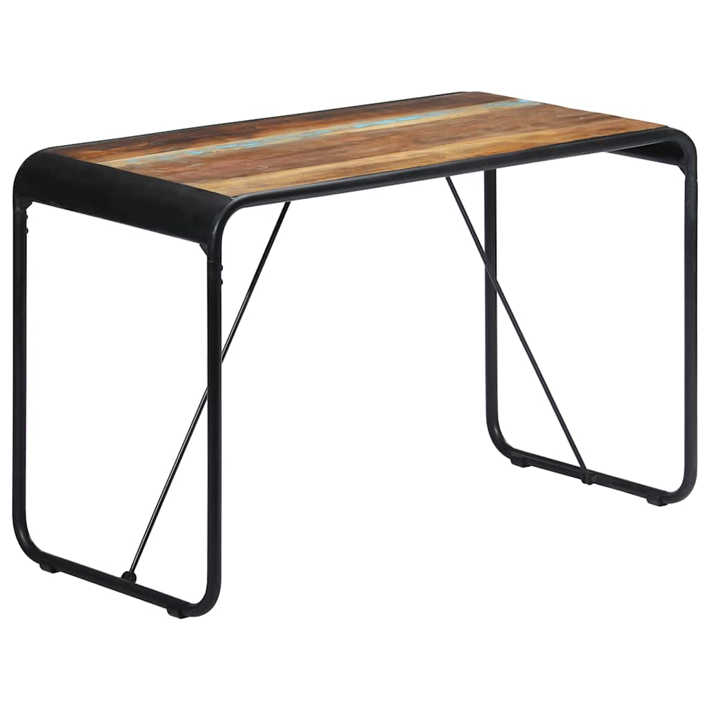 247864 vidaXL Dining Table 118x60x76 cm Solid Reclaimed Wood