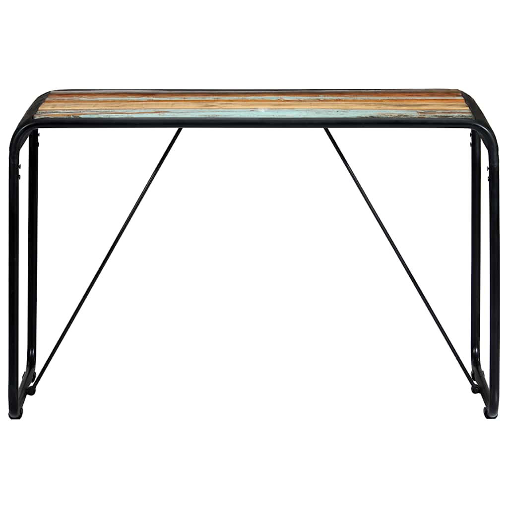 247864 vidaXL Dining Table 118x60x76 cm Solid Reclaimed Wood