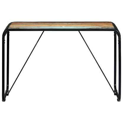 247864 vidaXL Dining Table 118x60x76 cm Solid Reclaimed Wood