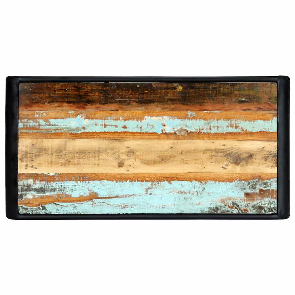 247864 vidaXL Dining Table 118x60x76 cm Solid Reclaimed Wood