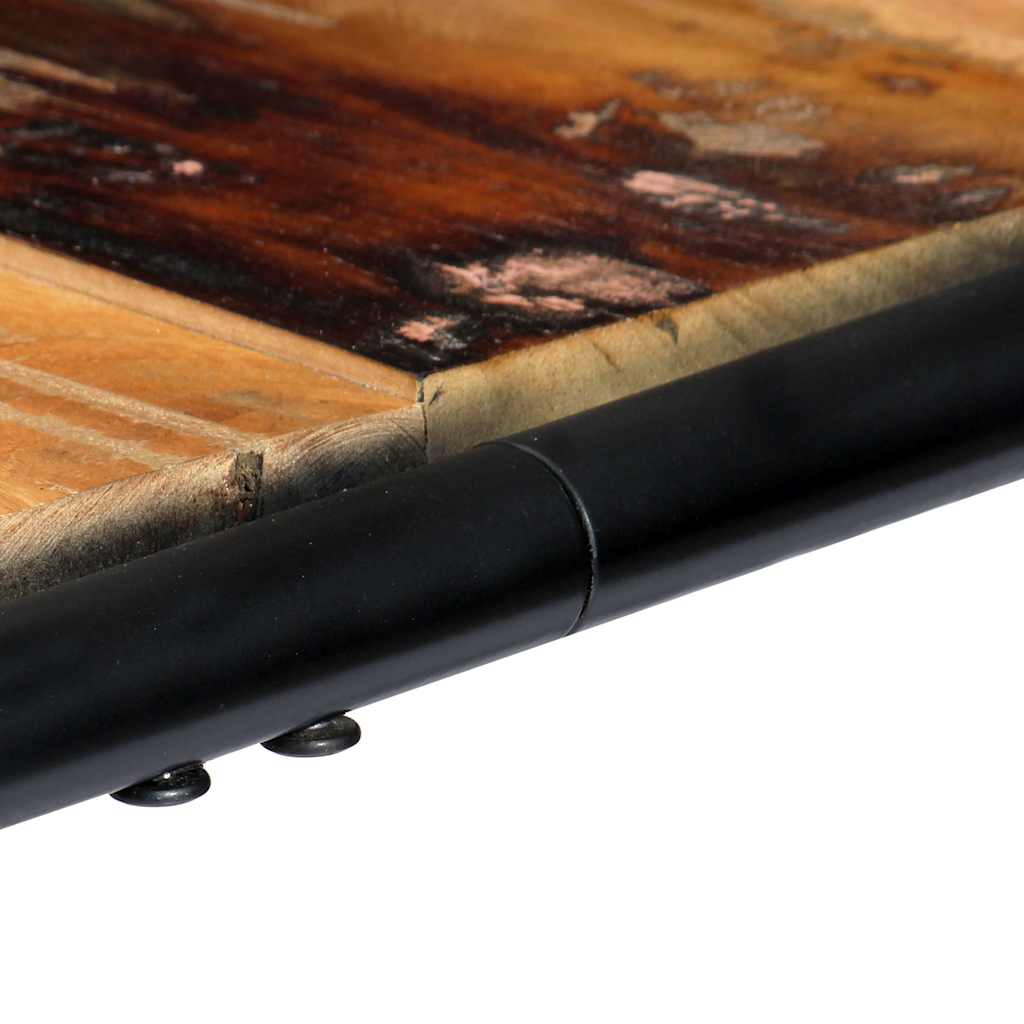 247864 vidaXL Dining Table 118x60x76 cm Solid Reclaimed Wood