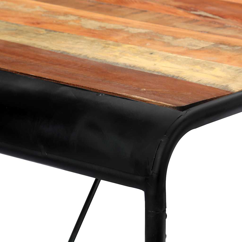 247864 vidaXL Dining Table 118x60x76 cm Solid Reclaimed Wood