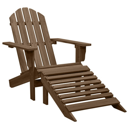 vidaXL Garden Chair | Brown | Hardwood | Large | Durable | Garden Chair