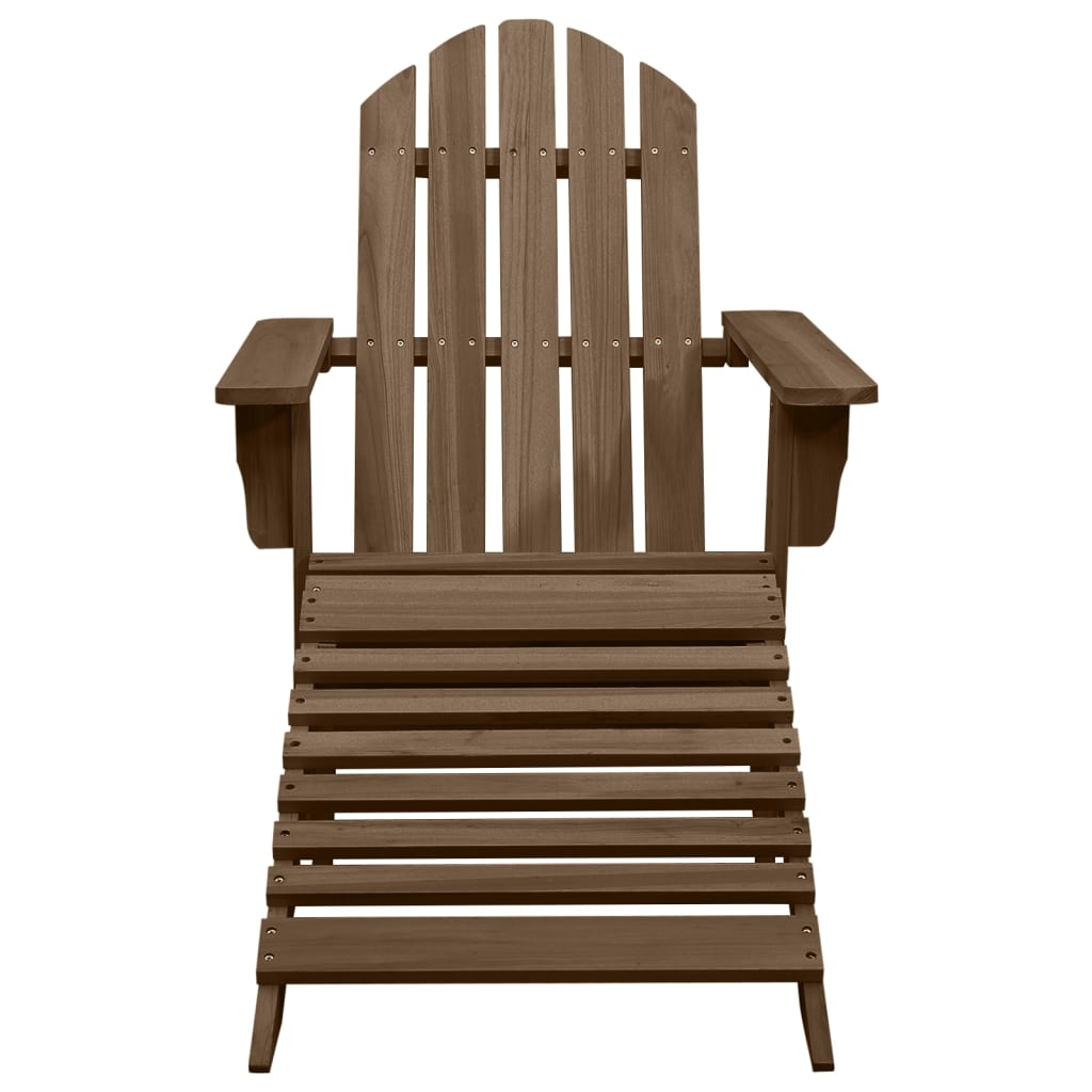 vidaXL Garden Chair | Brown | Hardwood | Large | Durable | Garden Chair