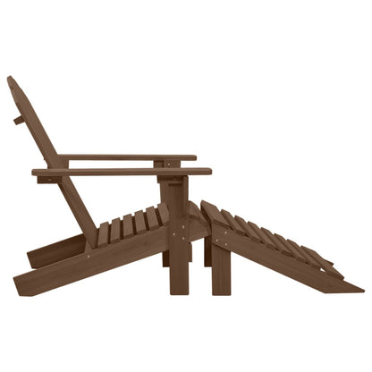 vidaXL Garden Chair | Brown | Hardwood | Large | Durable | Garden Chair