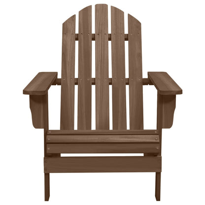 vidaXL Garden Chair | Brown | Hardwood | Medium |  Durable | Vintage